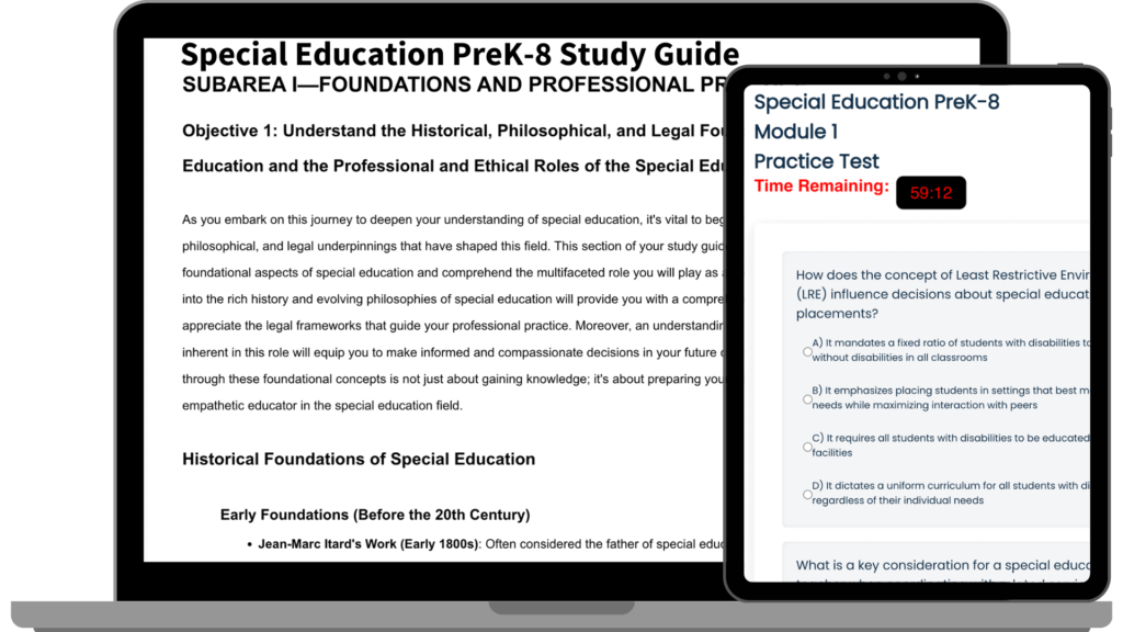 Special Education PreK-8 PECT Exam Prep